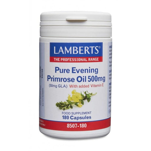 Lamberts Pure Evening Primrose Oil 500Mg 180 Capsules