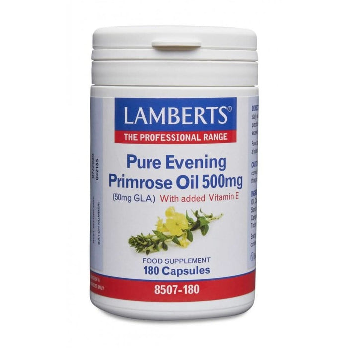 Lamberts Pure Evening Primrose Oil 500Mg 180 Capsules