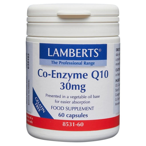 Lamberts Co Enzyme Q10 30Mg 60 Capsules