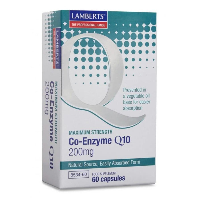 Lamberts Co Enzyme Q10 200Mg 60 Capsules