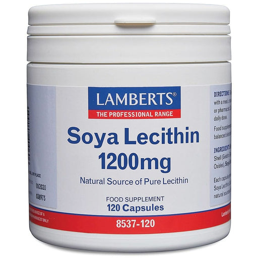 Lamberts Soya Lecithin 1200Mg 120 Capsules
