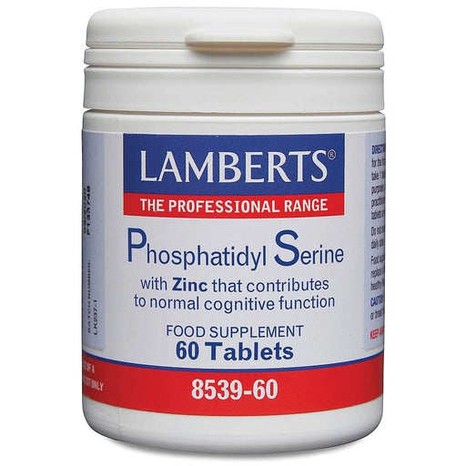 Lamberts Phosphatidyl Serine 100Mg With Zinc 60 Capsules