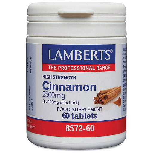 Lamberts Cinnamon 2500Mg 60 Tablets