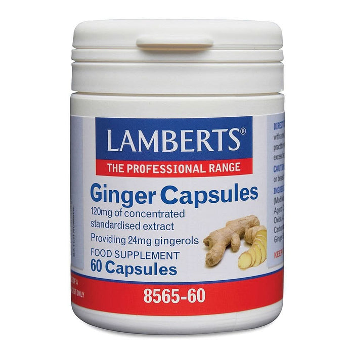 Lamberts Ginger Capsules 60 Tablets