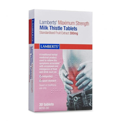Lamberts Maximum Strength Milk Thistle 30 Tablets