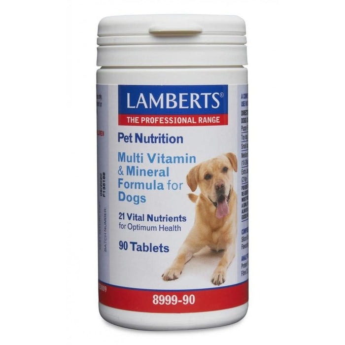 Lamberts Multi Vitamin And Mineral For Dogs 90 Tablets