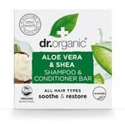 Dr Organic Aloe Vera & Shea Shampoo & Conditioner Bar 75g