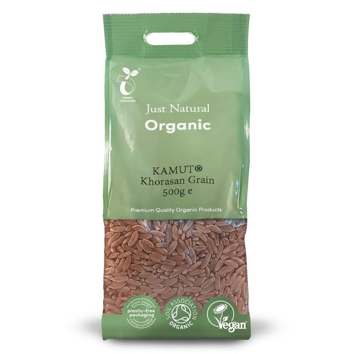 Just Natural Organic Kamut Khorasan Grain 500g