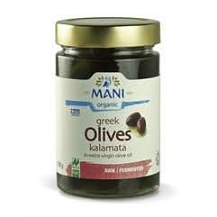 Mani Organic Kalamata Olives in Oil 500ml