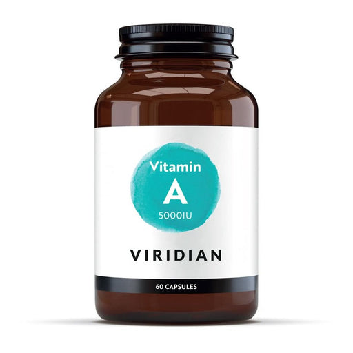 Viridian Vitamin A 5000IU 60 Capsules