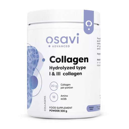 Osavi Collagen, Hydrolyzed Type I & III 300g
