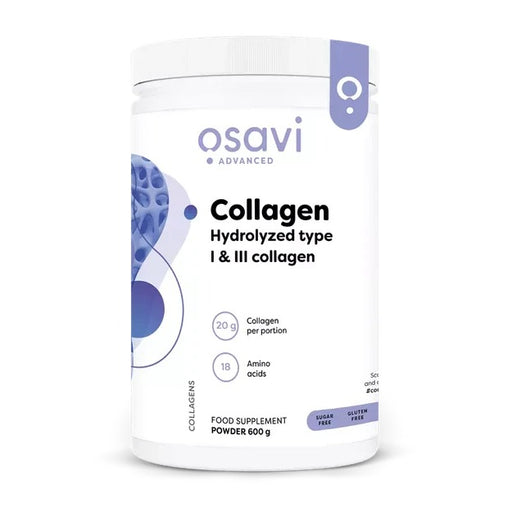 Osavi Collagen, Hydrolyzed Type I & III 600g