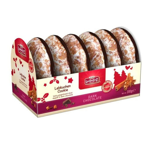 Lambertz Dark Chocolate Lebkuchen Cookies 200g