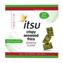 Itsu Siracha Crispy Seaweed Thins 3 x 5g