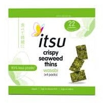 Itsu Wasabi Seaweed Thins 3 x 5g
