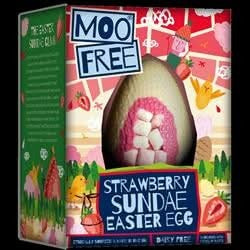 Moo Free Strawberry Sundae Egg 85g
