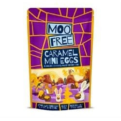 Moo Free Caramel Filled Mini Eggs 88g