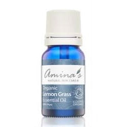 Amina's Organic Lemon Grass Essential Oil 10ml