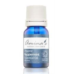 Amina's Organic Peppermint Essential Oil 10ml