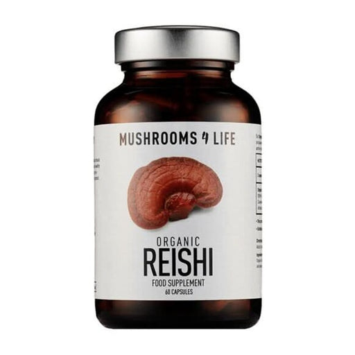 Mushrooms For Life Organic Reishi 60 Capsules