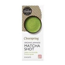 Clearspring Organic Japanese Matcha Shot 8g x 8 Sachets