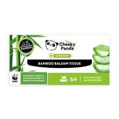 Cheeky Panda Balsam Bamboo Facial Tissue 64 Sheets