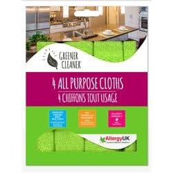 Greener Cleaner All Purpose Cloths - 4 Pack