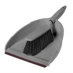 Greener Cleaner Dustpan & Brush Slate Grey