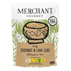 Merchant Gourmet Coconut & Lime Leaf Rice 250g