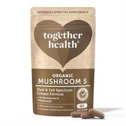 Together Health Mushroom 5 Complex 60 Capsules