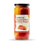 Cooks and Co Roasted Red and Yellow Peppers 460g
