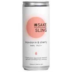 Sake Sling Sake Mandarin & Cherry 5.5% 250ml