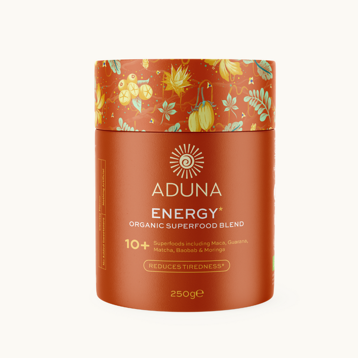 Aduna Energy Blend 250g - Organic Baobab Maca Guarana Powder