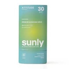 Attitude Sunscreen Stick Unscented 30 SPF 60g