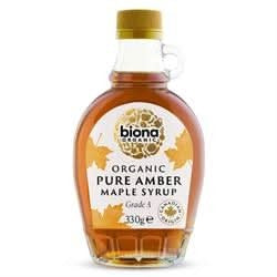 Biona Organic Pure Maple Syrup Amber 330g