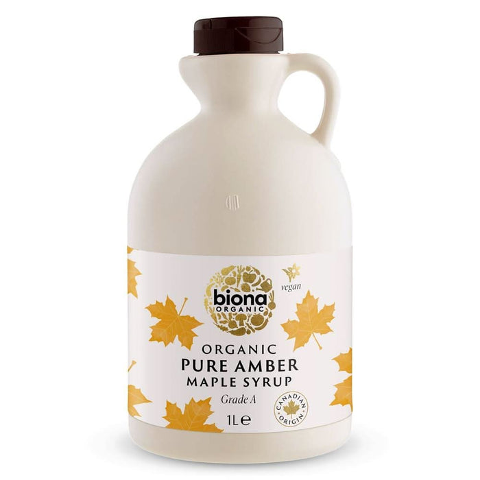Biona Organic Pure Maple Syrup Amber 1L