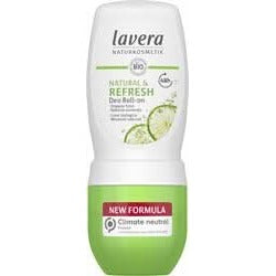 Lavera Refresh Deodorant Roll On 50ml