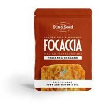 Sun and Seed Organic GF Focaccia Mix Tomato 300g