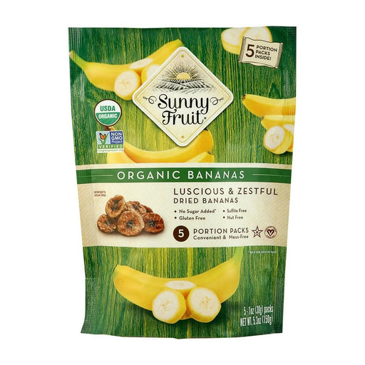 Sunny Fruit Dried Soft Banana Multipack 5 x 30g