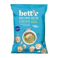 Bettr Rice Chips with Chia and Quinoa 60g