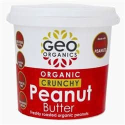 Geo Organics Organic Peanut Butter Crunchy 1KG
