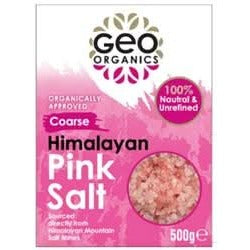 Geo Organics Himalayan Pink Salt Coarse 500g