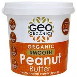 Geo Organics Organic Peanut Butter Smooth 1KG