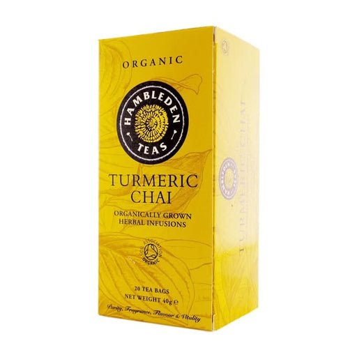 Hambleden Herbs Organic Turmeric Chai Tea 20 Bags