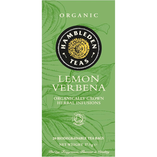 Hambleden Herbs Organic Lemon Verbena Tea 20 Bags