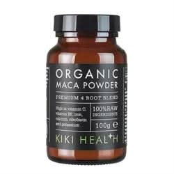 KIKI Health Organic 4 Root Maca Powder 100g