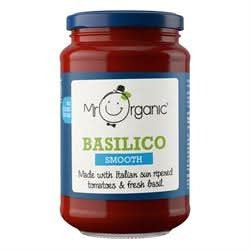 Mr Organic Smooth Basilico 350g