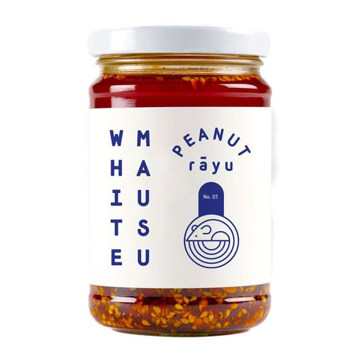White Mausu Peanut Rayu 240g