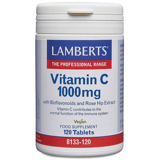 Lamberts Vitamin C 1000mg Plus Bioflavonoids 120 Tablets