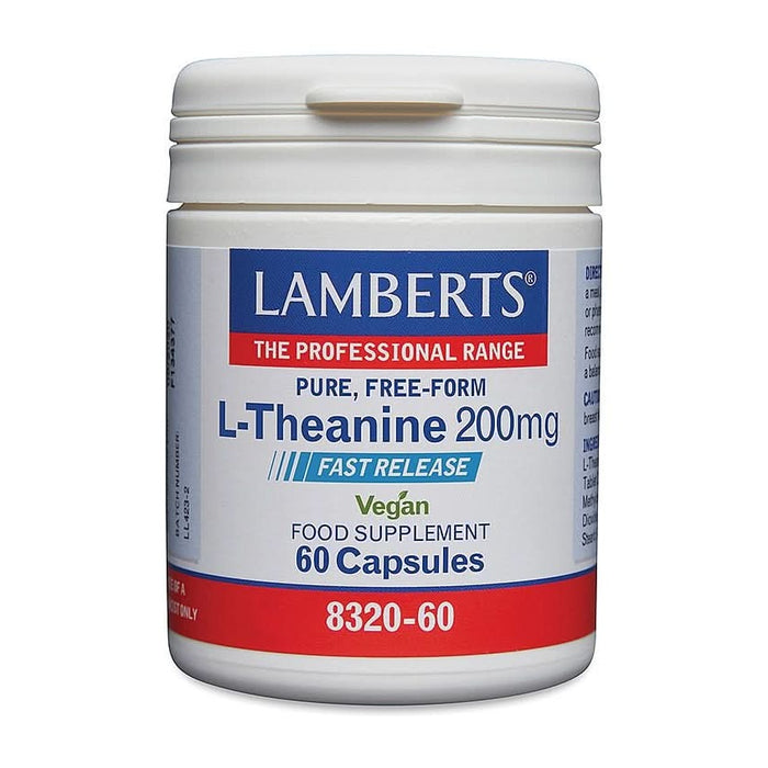 Lamberts L-Theanine 200mg 60 Tablets